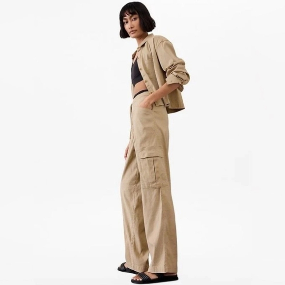 Athleta Paradise Straight Leg Cargo Pant - Picture 3 of 4